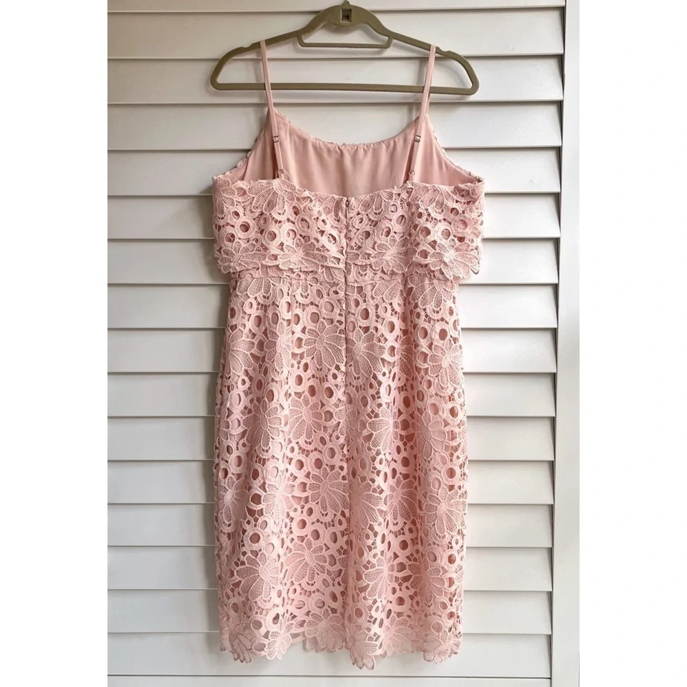 Nanette Lepore Floral Lace Sheath Dress - Picture 5 of 11